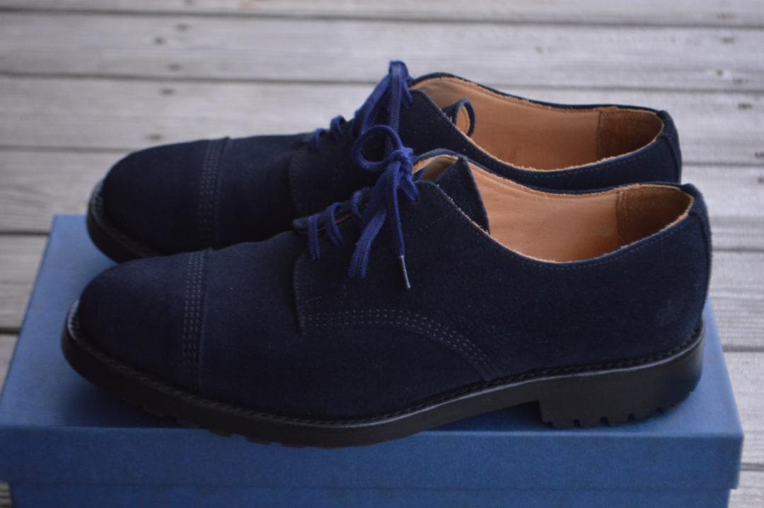 SANDERS　ミリタリーダービー　7.5　ネイビー