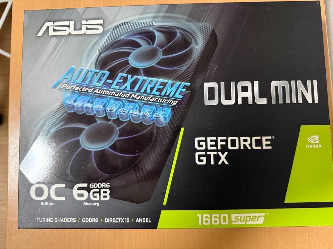 グラフィックボード・グラボ・ビデオカード ASUS GeForce GTX 1660 Super OC 6GB