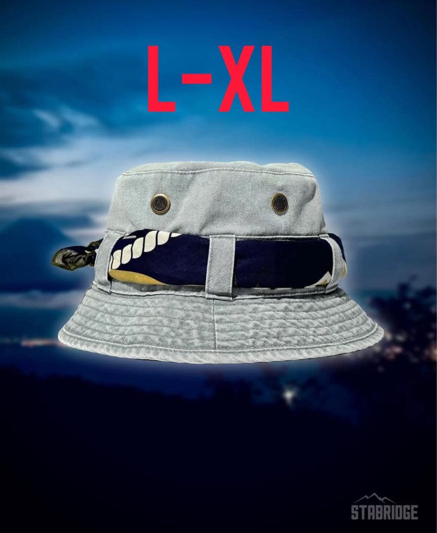 L-XL 新品 STABRIDGE Bandana Jungle Hat