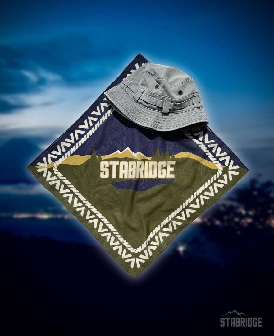 L-XL 新品 STABRIDGE Bandana Jungle Hat