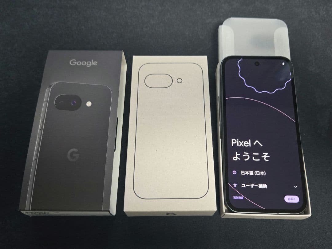 Google Pixel9a Obsidian 新品未使用品 SIMフリー