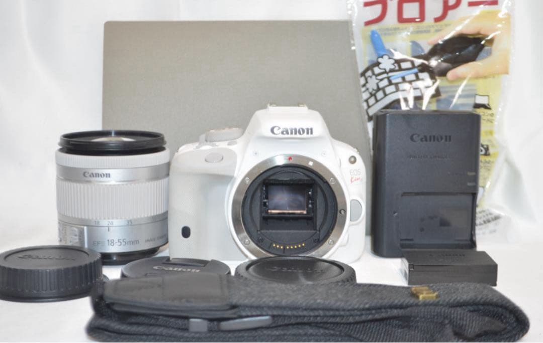 Canon kiss x7☆希少ホワイト☆スマホに転送☆