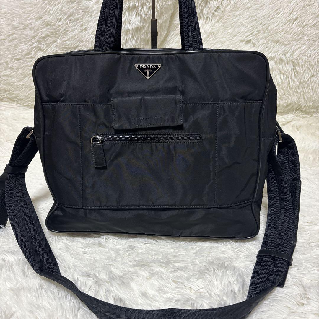 プラダ　PRADA ビジネスバッグ　2way ショルダーバッグ　トートバッグ