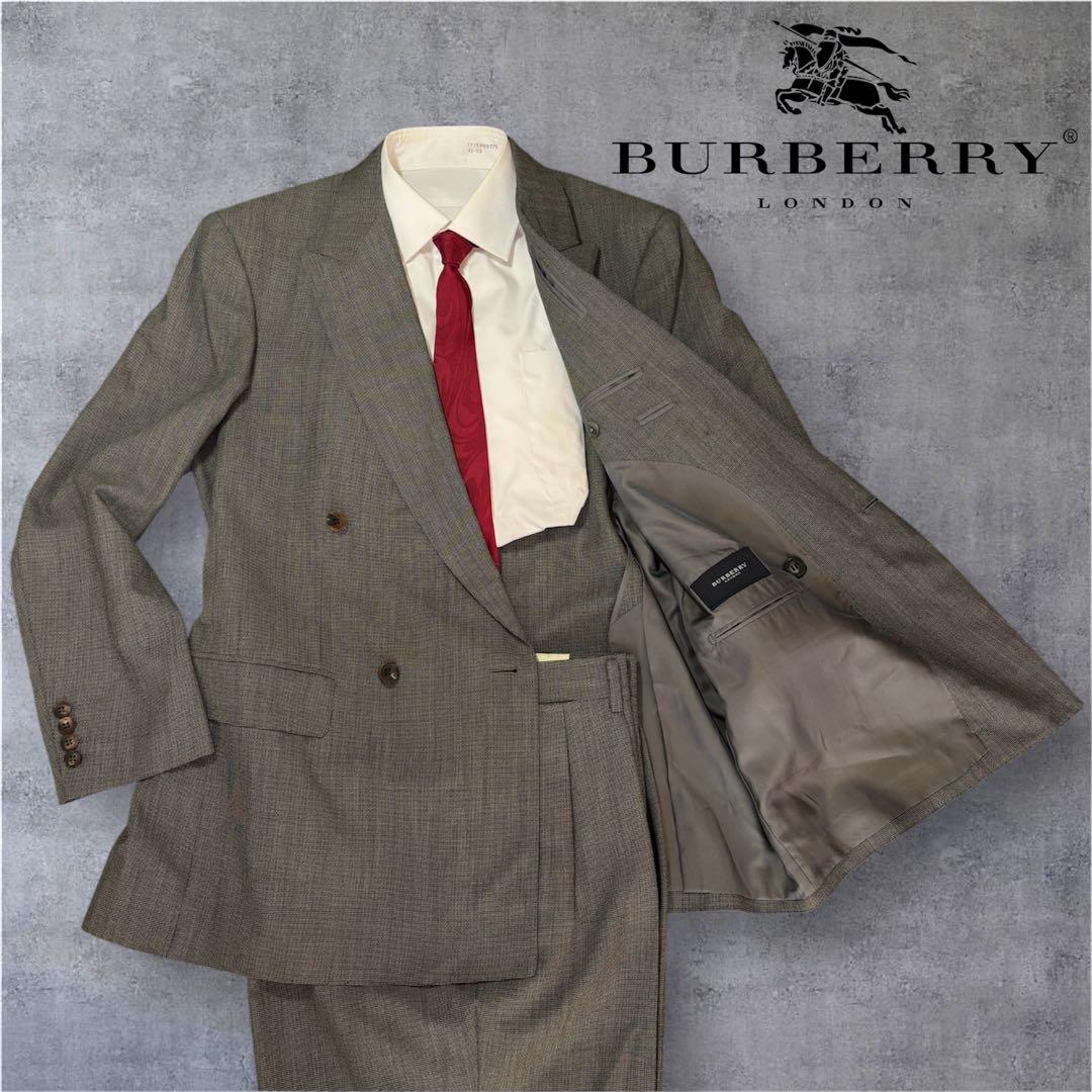 [トレバー] さまBURBERRY LONDONウールモヘア混 スーツ