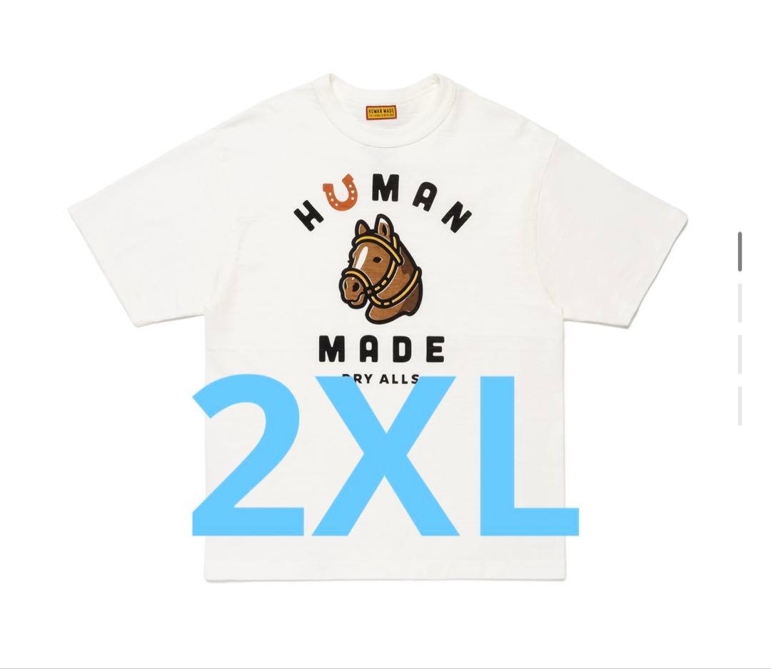 human made GRAPHIC T-SHIRT 馬　horse 2XL