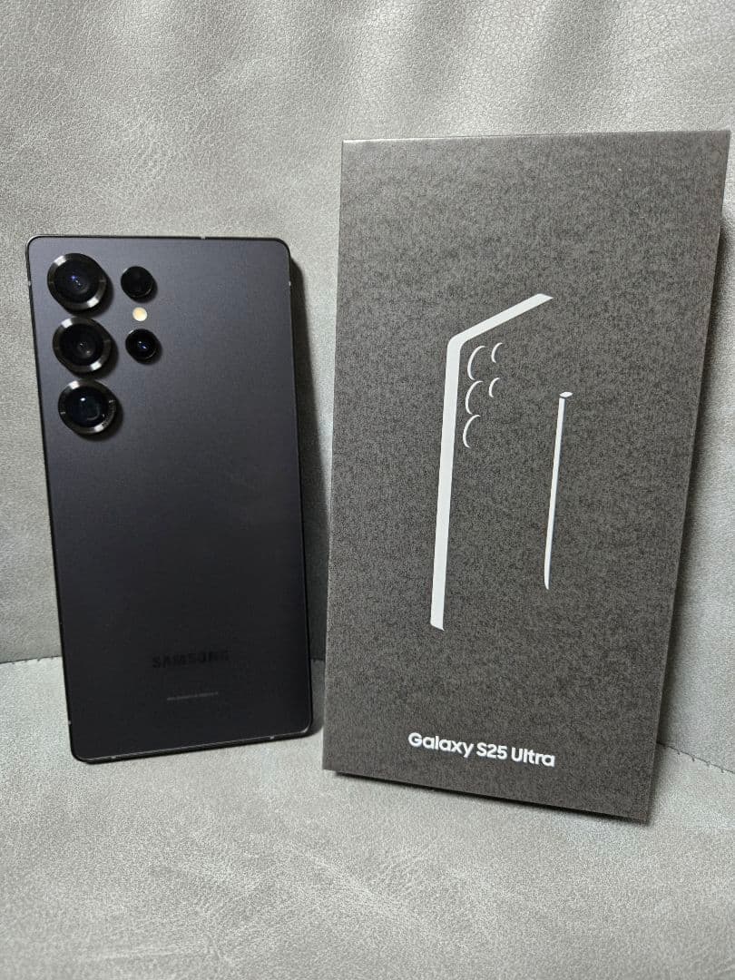 スマートフォン本体 GALAXY S25 Ultra 256GB titanium jetblack