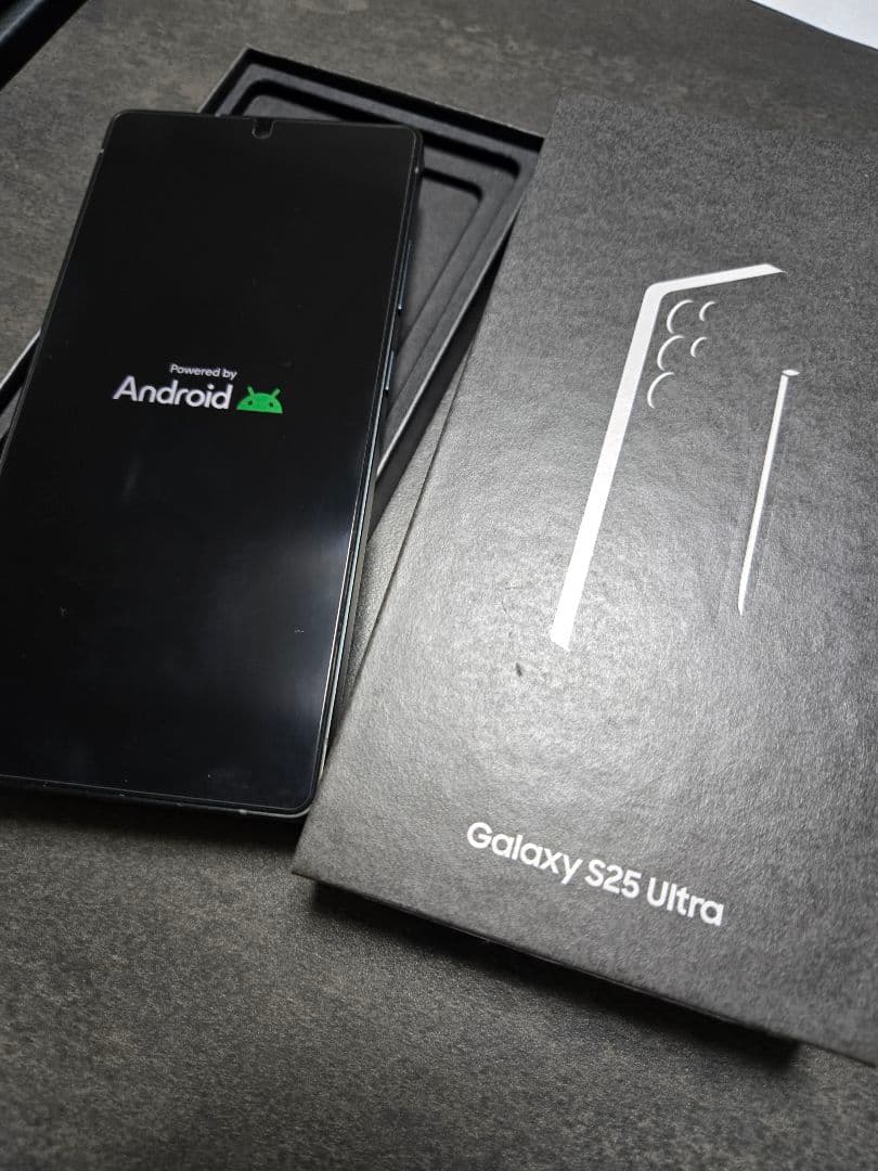 スマートフォン本体 GALAXY S25 Ultra 256GB titanium jetblack