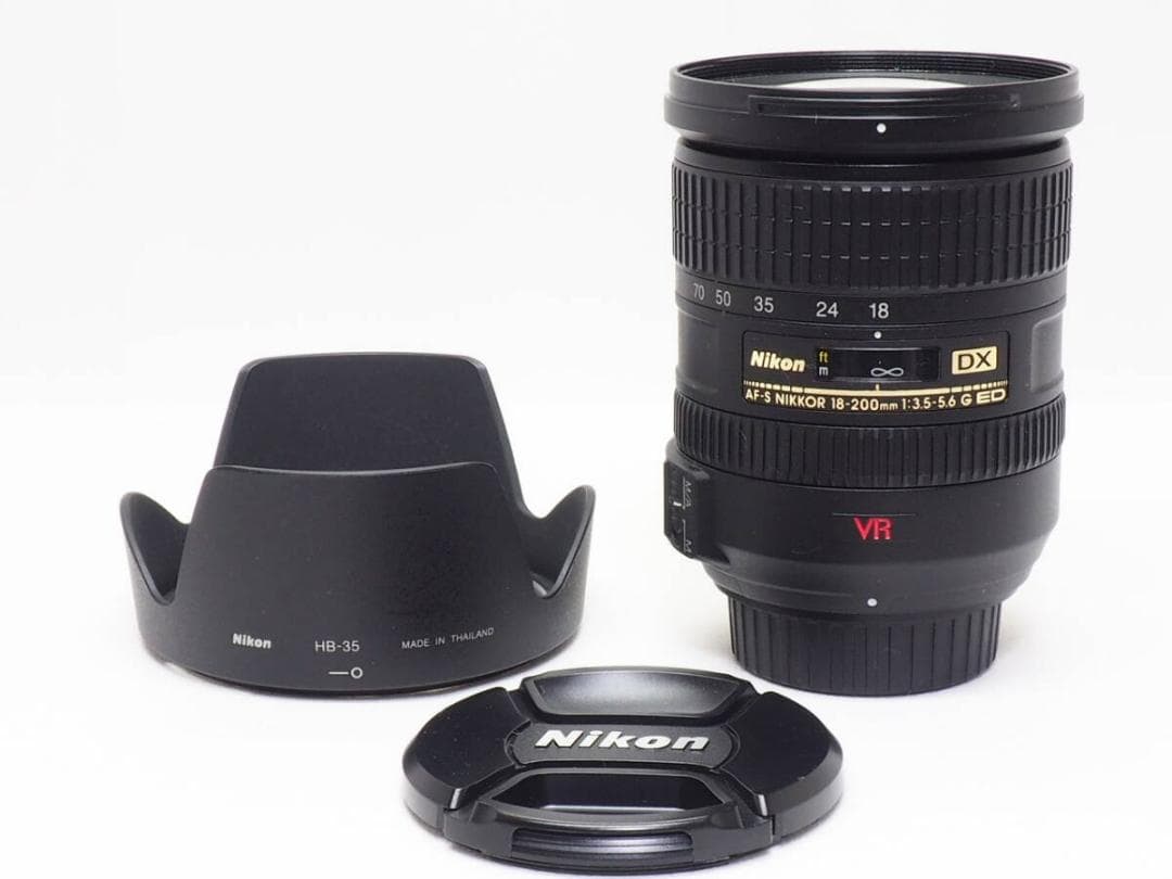 レンズ(ズーム) Nikon AF-S DX 18-200mm F3.5-5.6G ED VR