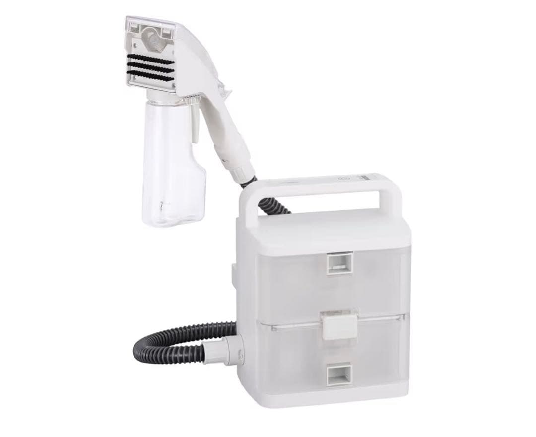 【美品】アイリスオーヤマ 充電式コードレスリンサークリーナー バッテリー2個付