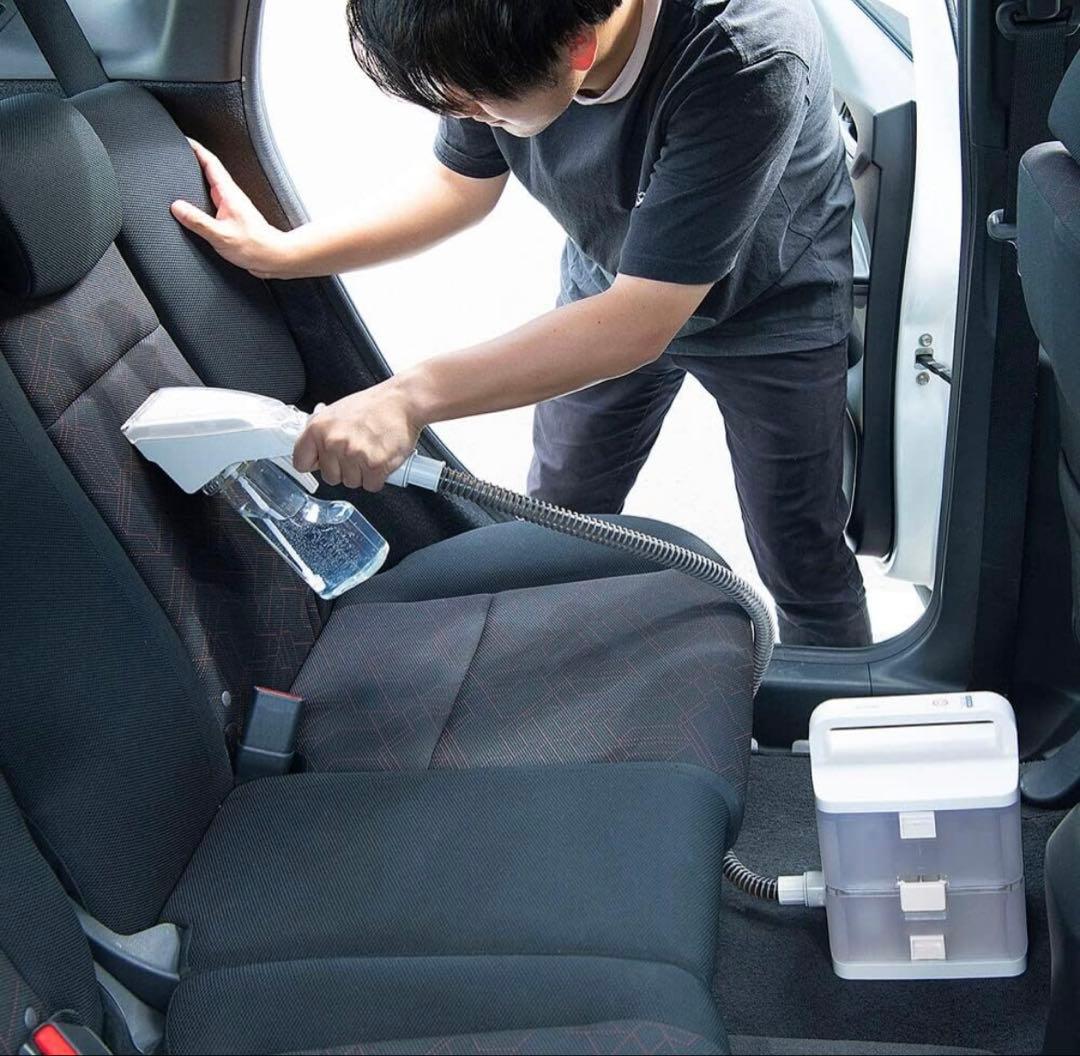 【美品】アイリスオーヤマ 充電式コードレスリンサークリーナー バッテリー2個付