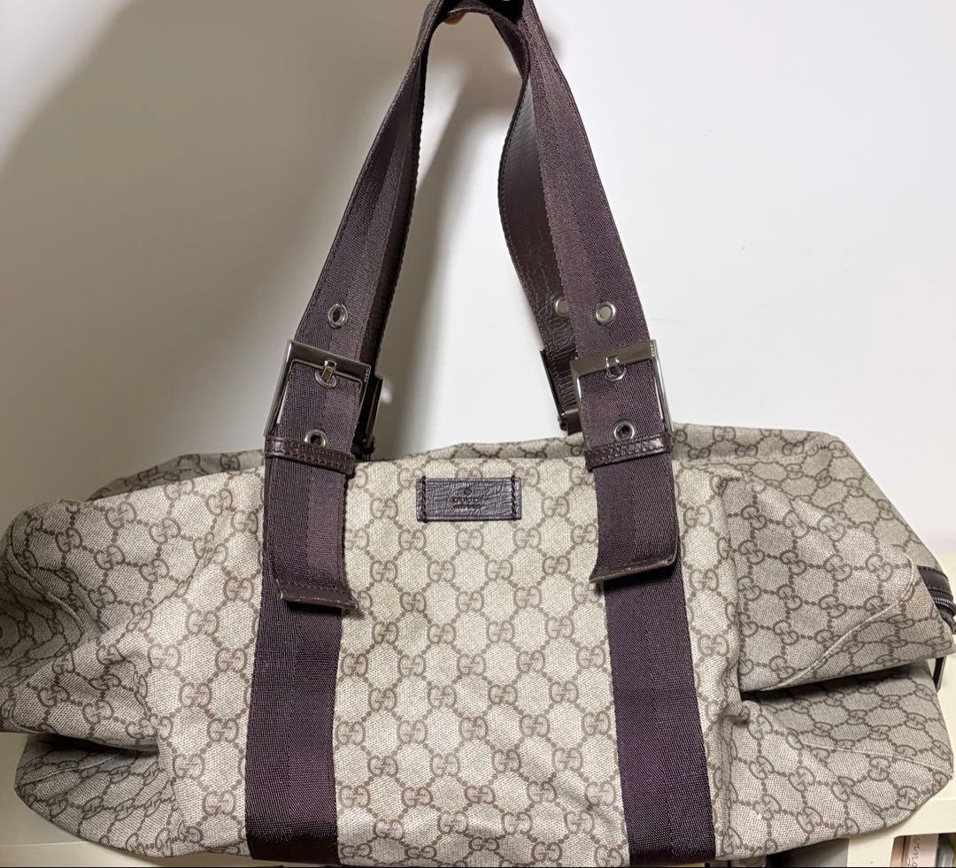 GUCCI 大型ボストンバッグ