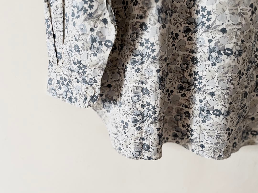 新品タグ付 マーガレットハウエル×リバティ レギュラーカラーシャツ