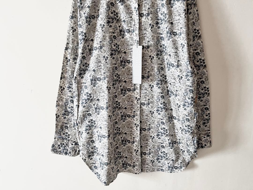 新品タグ付 マーガレットハウエル×リバティ レギュラーカラーシャツ