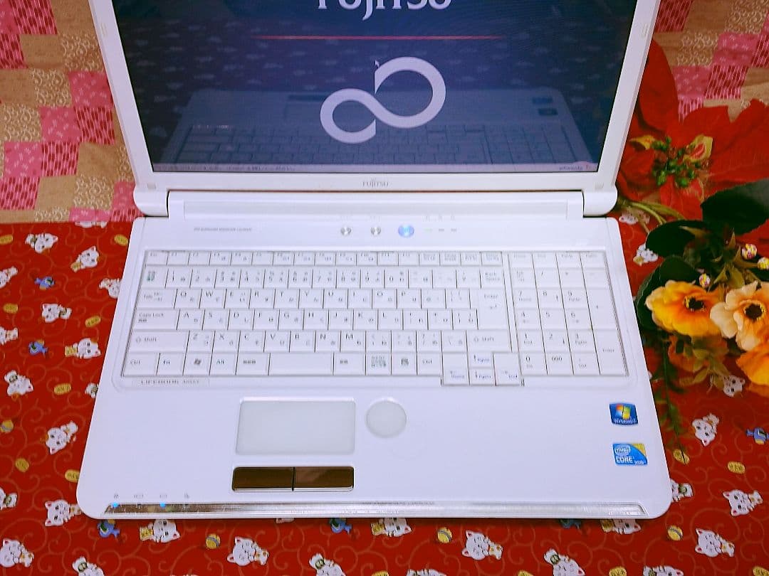 極上品！Corei5！テレワーク可能！富士通ノートパソコン！Win10！動画編集