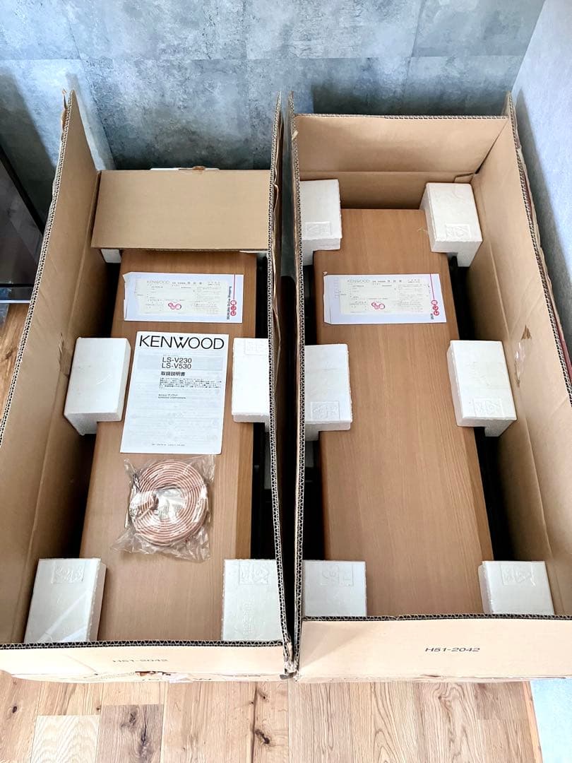 KENWOOD LS-V530 3ウェイ4スピーカー　片側②／2セット中