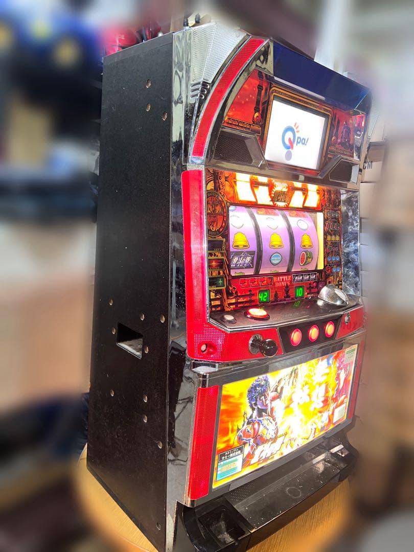 ツ*ン様 初代 北斗の拳 無想転生パネル 4号機 スロット ジャンク