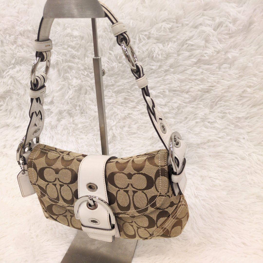 希少 COACH コーチ ソーホー ワンショルダー 肩掛け 6171 ホワイト