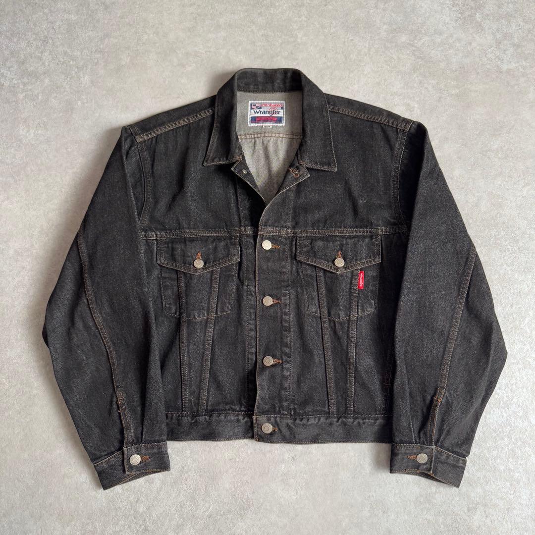 ジャケット・アウター 90s wrangler yarn dyed trucker Jacket