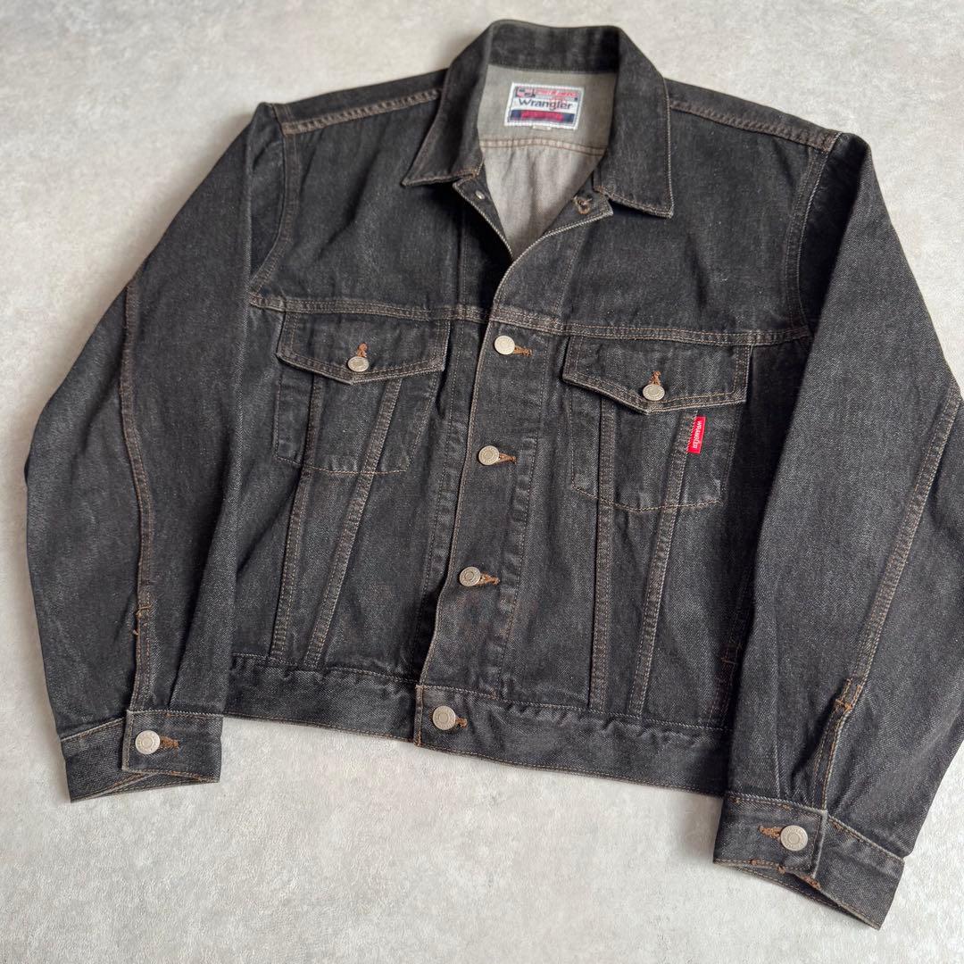 ジャケット・アウター 90s wrangler yarn dyed trucker Jacket