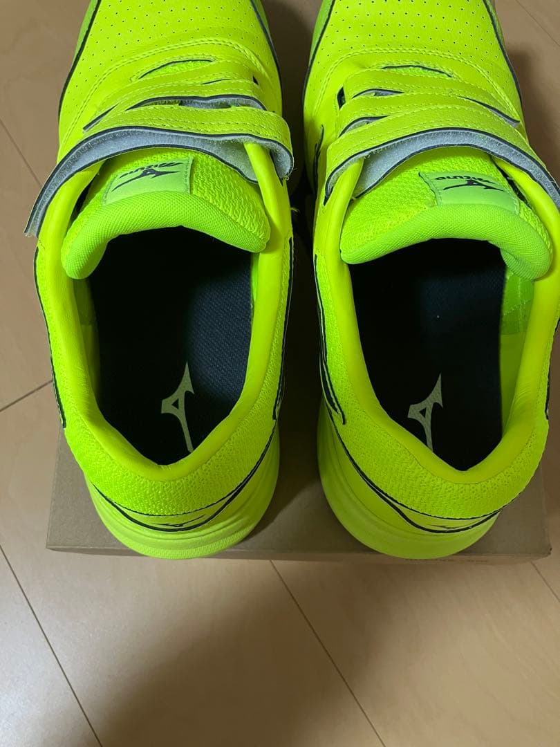 Mizuno 蛍光イエロー 安全靴 オールマイティLSII22 29cm