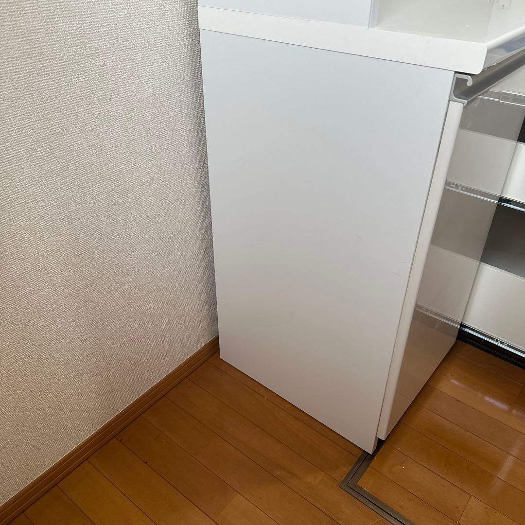 食器棚　160 泉洋化工　ホワイト　鏡面加工