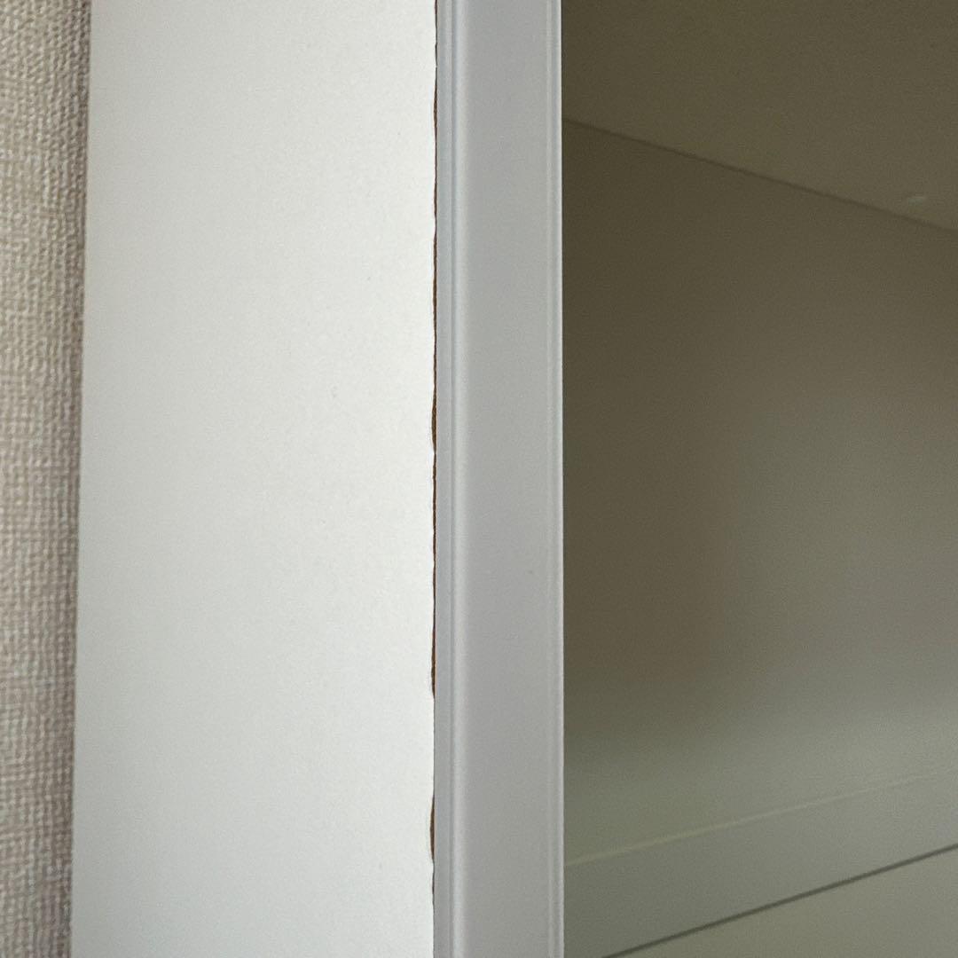 食器棚　160 泉洋化工　ホワイト　鏡面加工