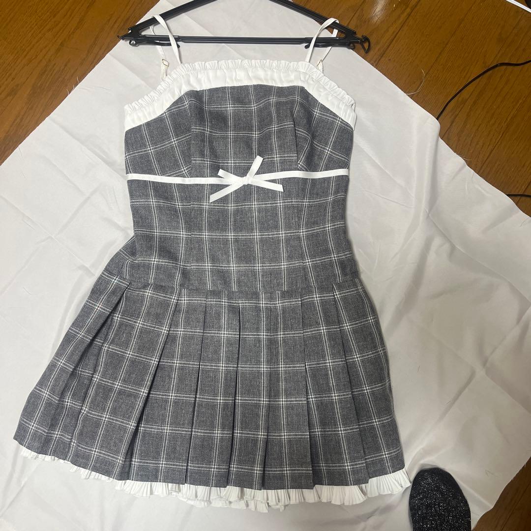 Rosé Muse Layered cami mini one piece