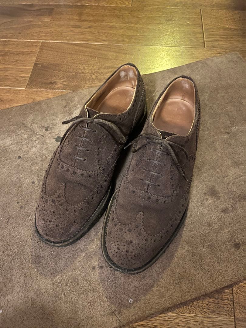 church's チャーチ　茶　スエード　70F