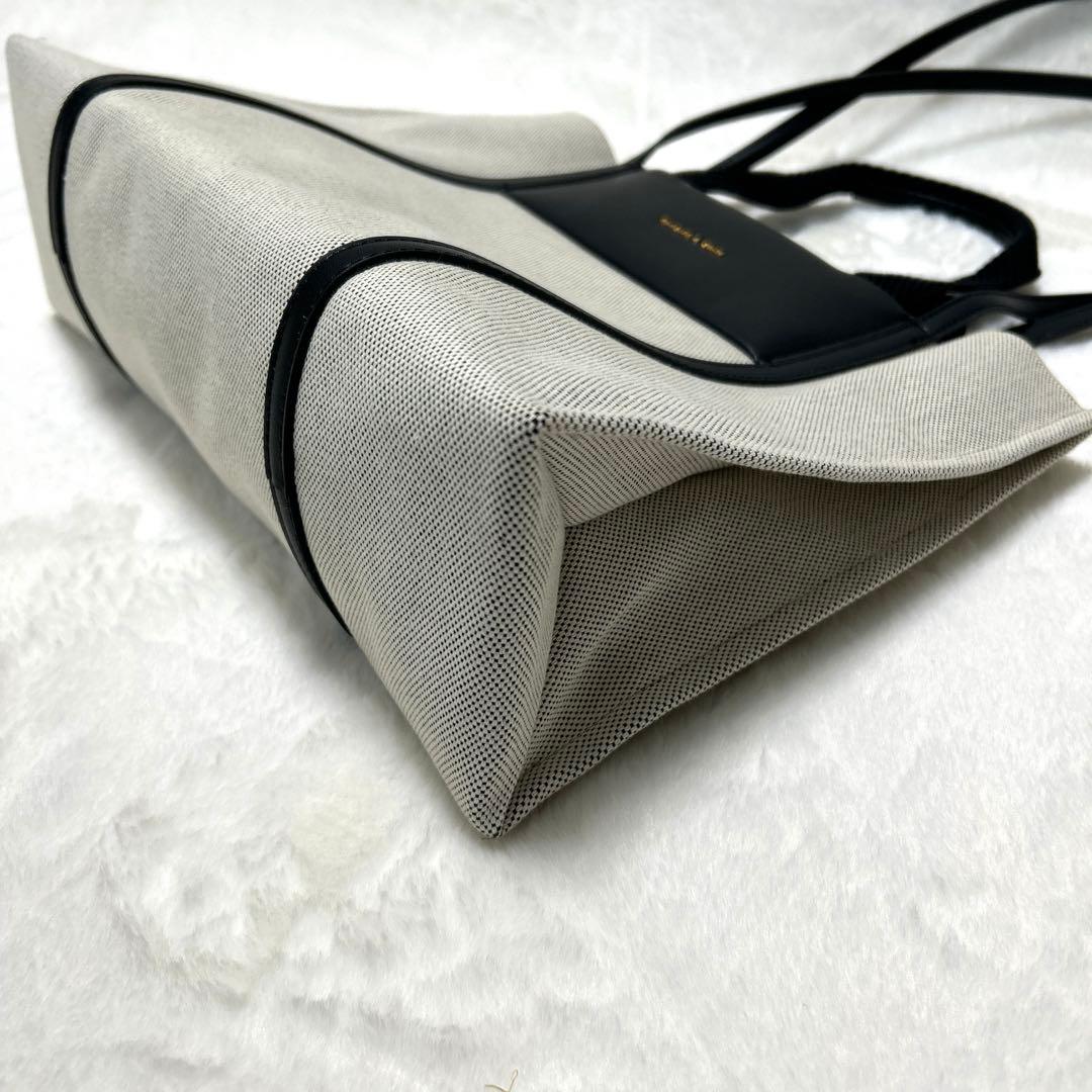 ✨値引き✨チャールズアンドキース シャリア ラージダブルハンドル　トートバッグ