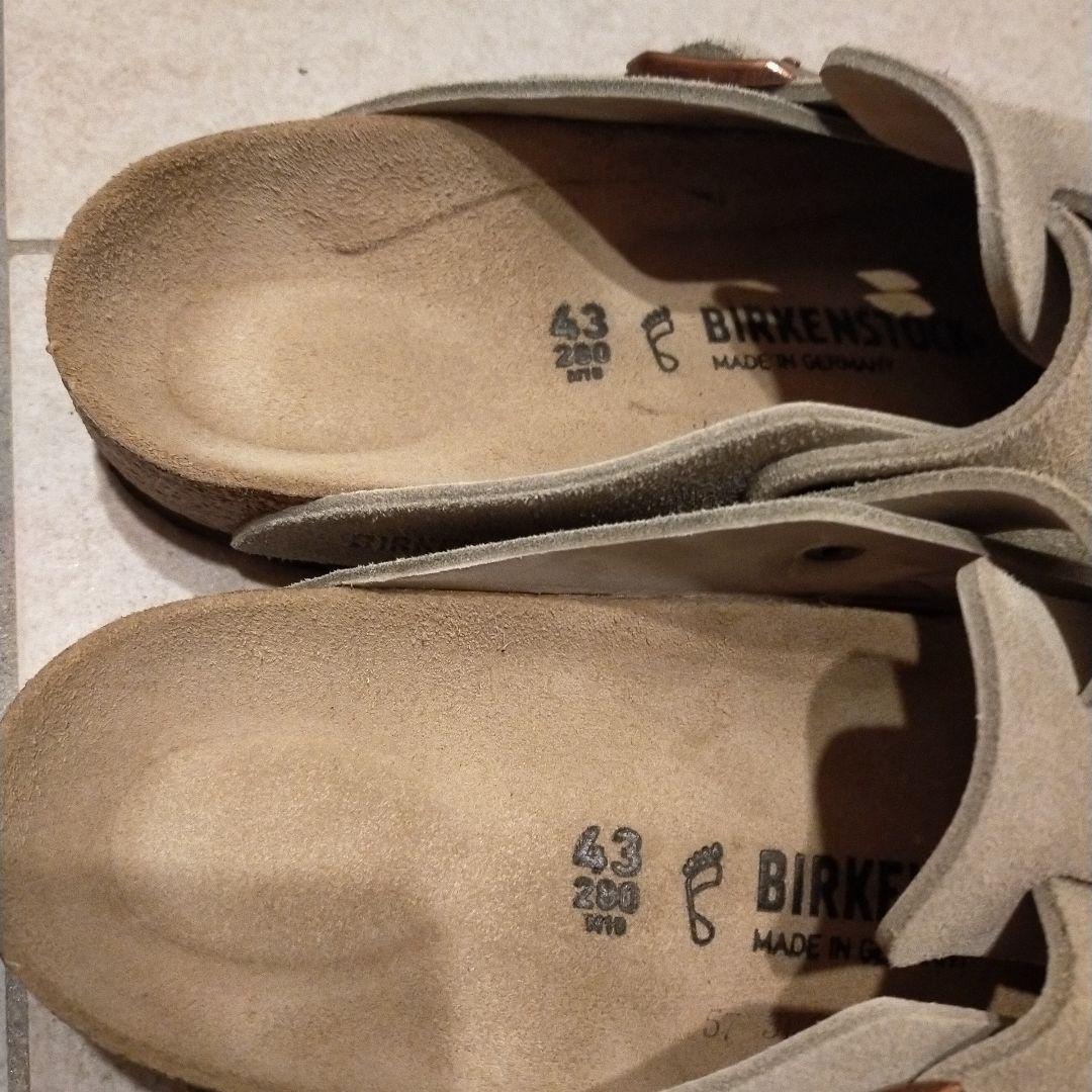 正規品　ビルケンシュトック　 ボストントープスエード 43　28cm