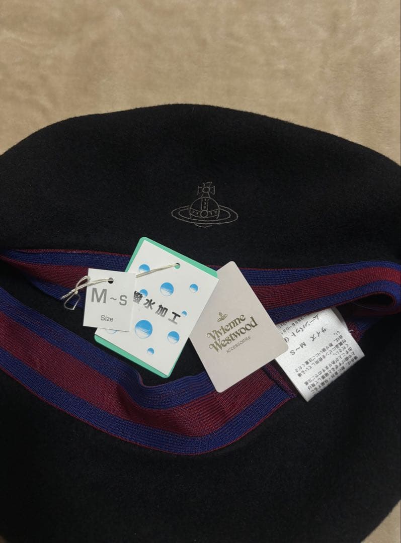 Vivienne Westwood ベレー帽 ブラック