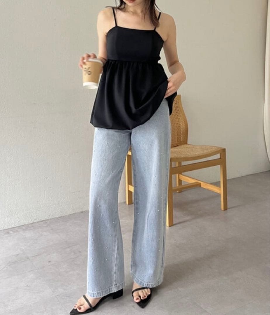 CAPRICIEUX LE'MAGE 水着 バルーンキャミスイムウェア