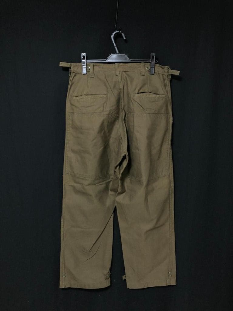 70s ヴィンテージ◆オランダ軍 実物 ダブルニー パンツ ユーロミリタリー