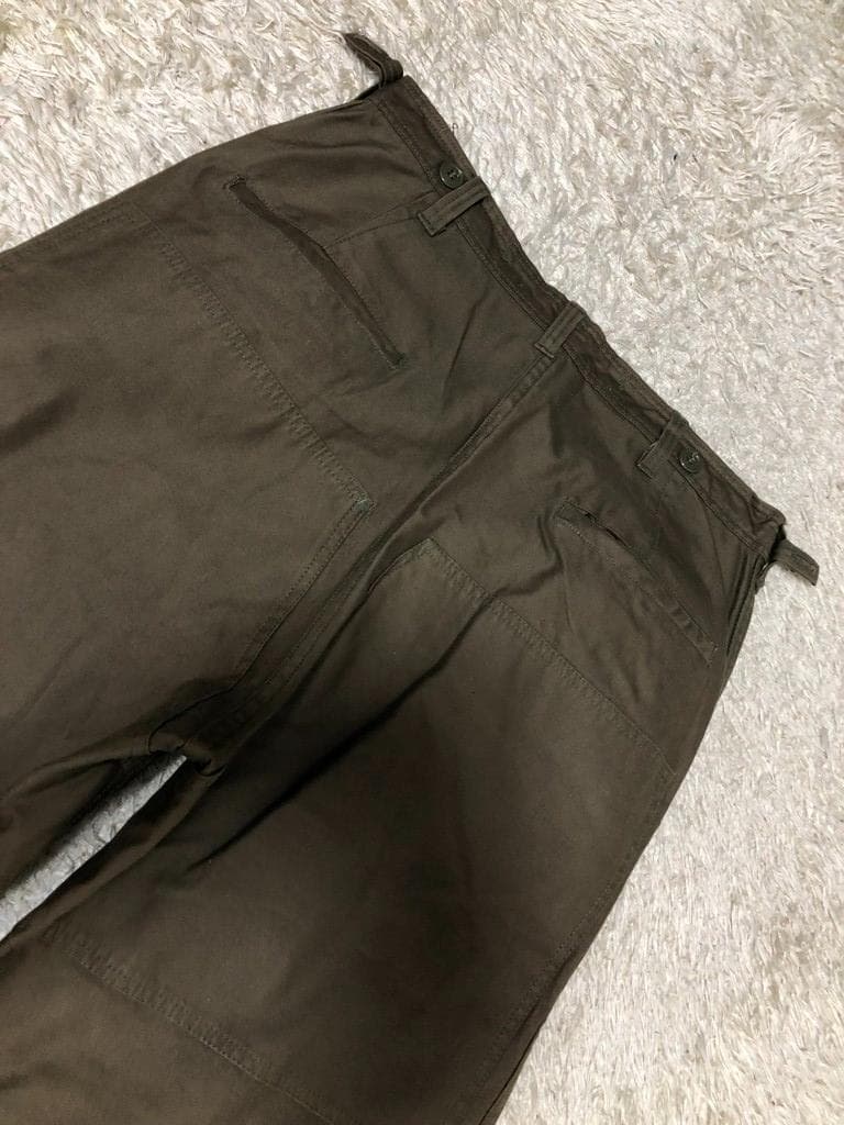 70s ヴィンテージ◆オランダ軍 実物 ダブルニー パンツ ユーロミリタリー