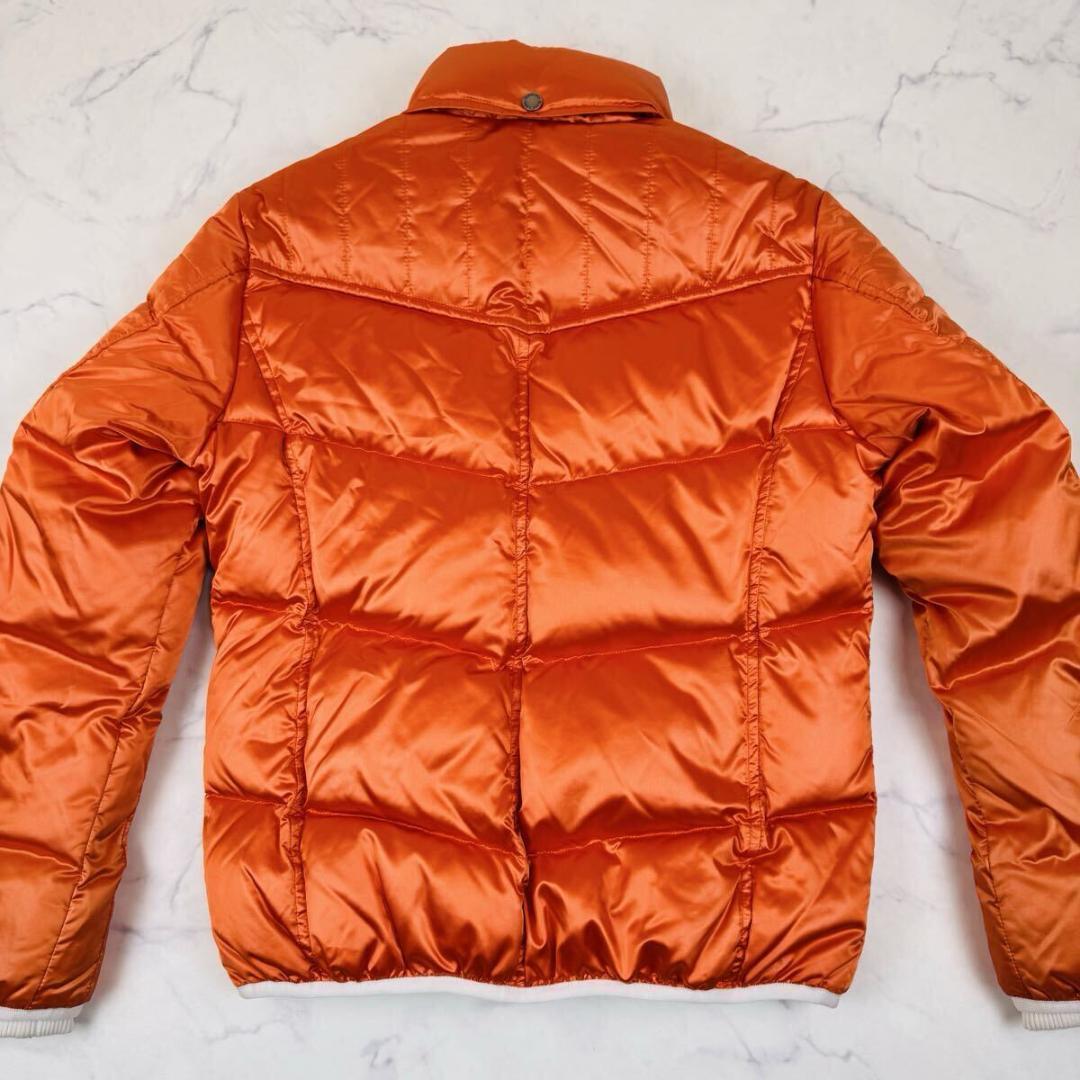 バーバリーブラックレーベル ダウン ライダース ノバチェック ホースロゴ 刺繍