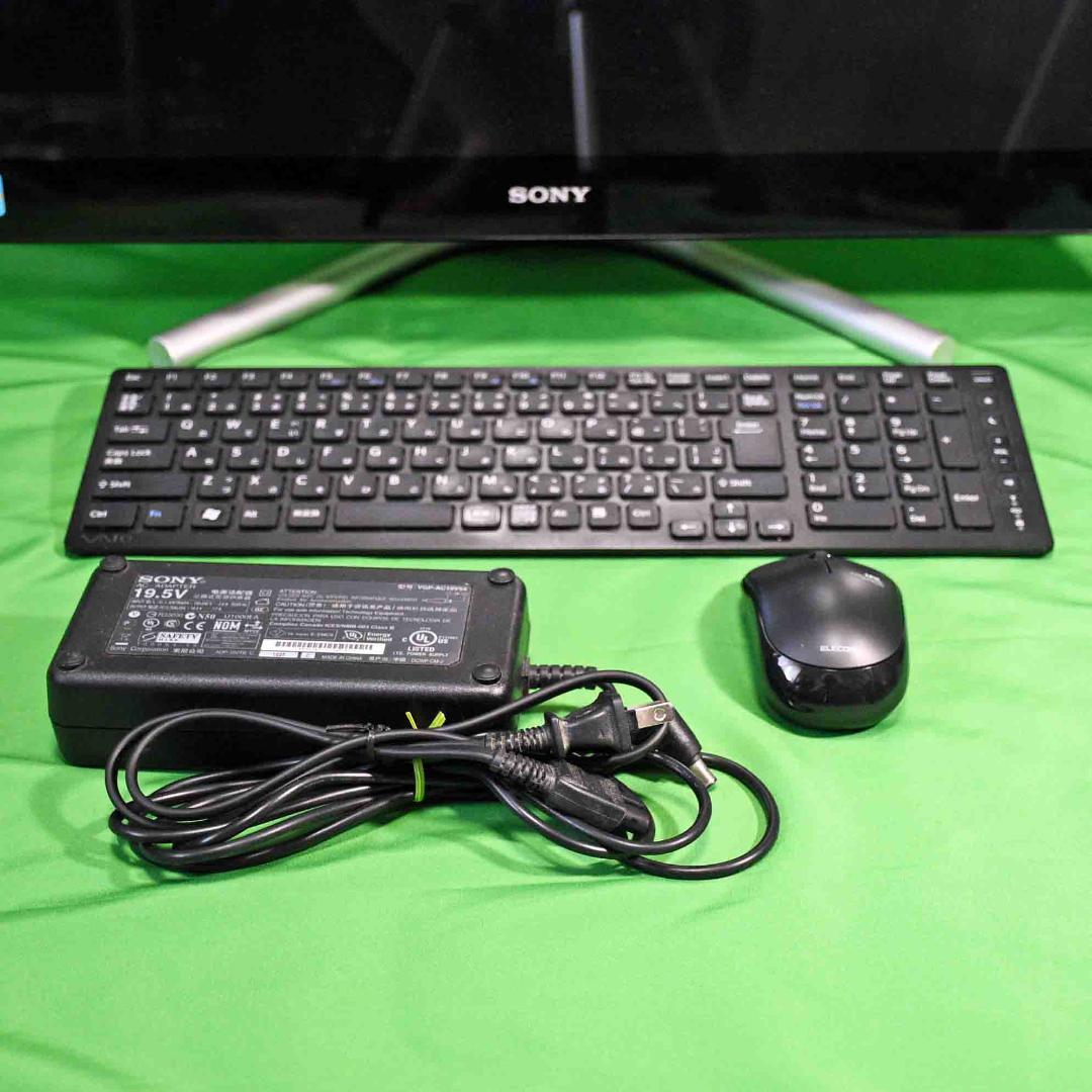 SONY VAIO 24インチ液晶モニター一体型デスクトップパソコン