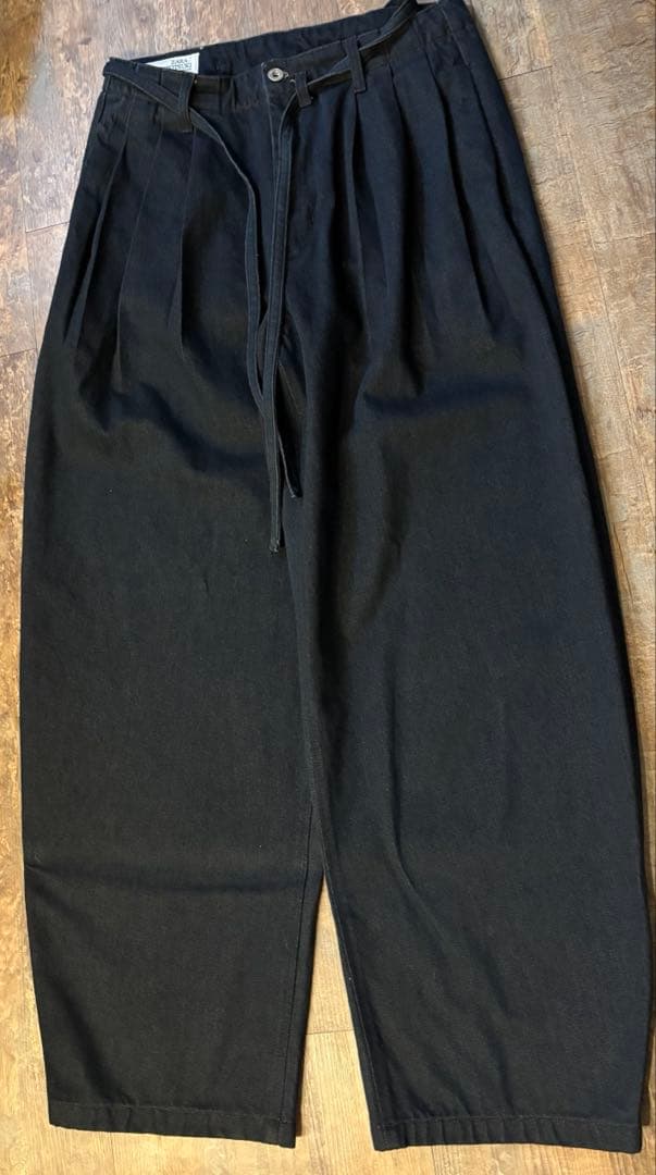 SOSHI OTSUKI ZARA JEANS ワイドレッグプリーツ EU40