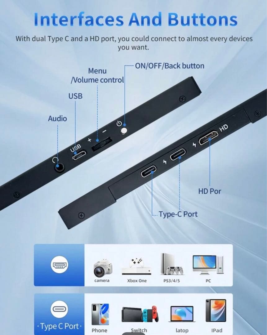 OJAMI 16インチ 144Hz モニター 2K