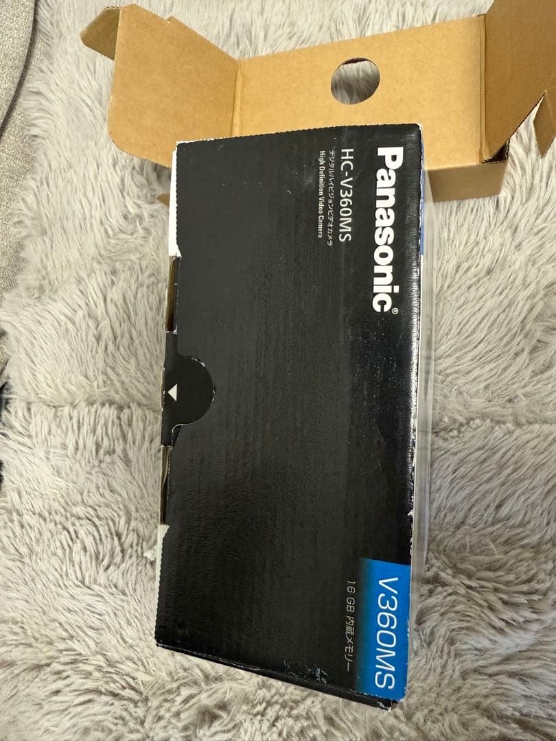 Panasonic HC-V360MS　ビデオカメラ 本体 ホワイト 付属品付