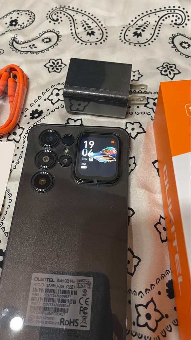 OUKITEL C68 PLUS 24GB+512GB 本体