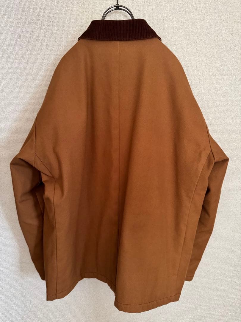 UNUSED ダックカバーオール us1317 サイズ1 ブラウン