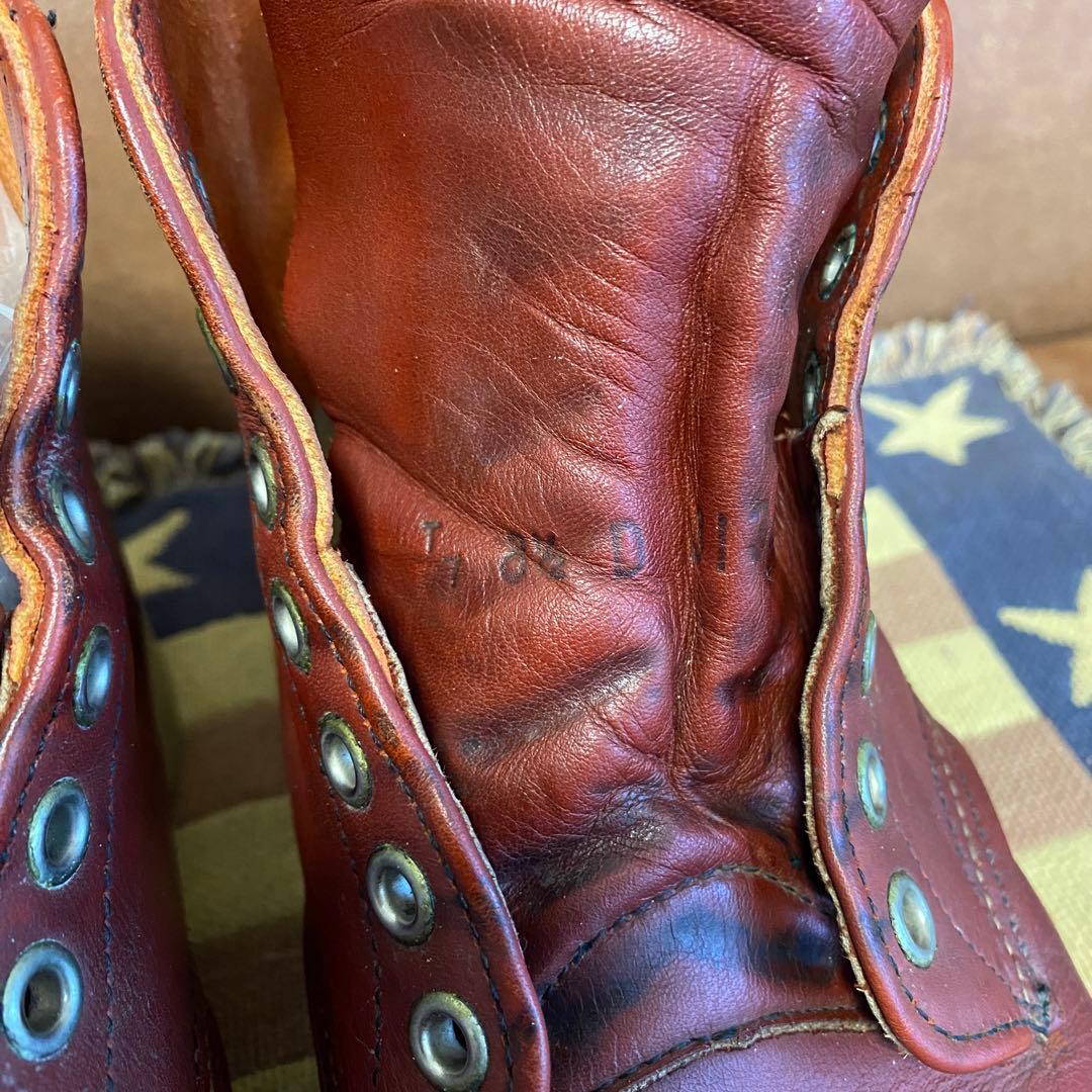 ぴ*ど様 【90's】REDWING レッドウィング 8166 半円犬タグ