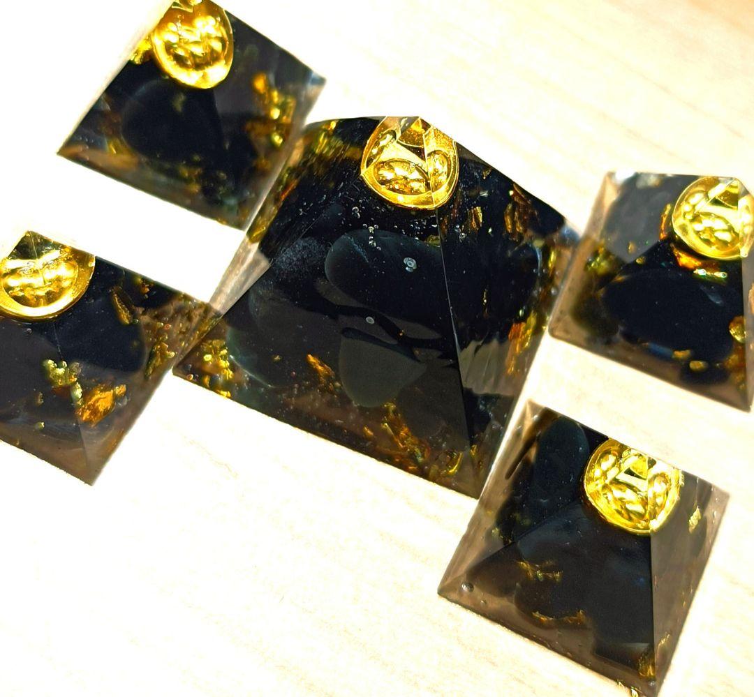 Neko　開運絵画　❀結界オルゴナイト❀