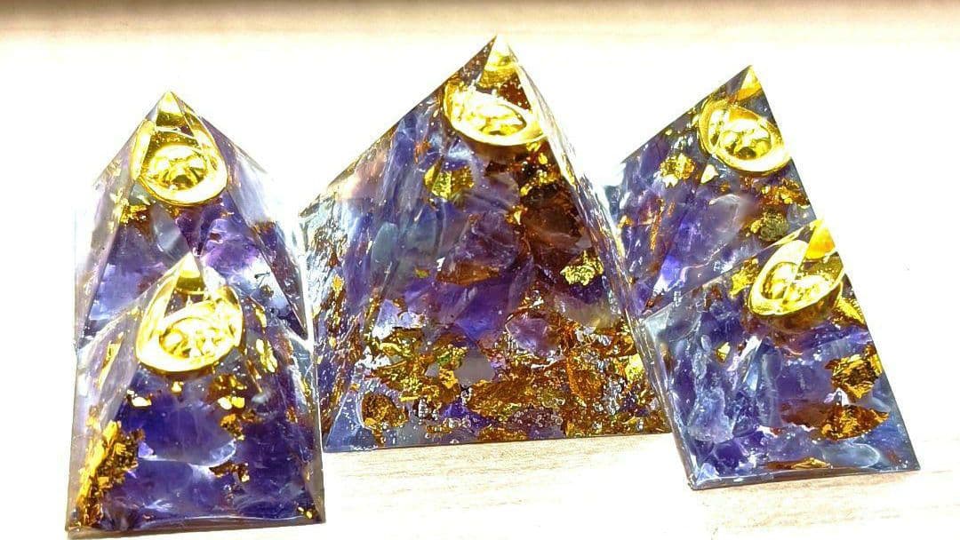 Neko　開運絵画　❀結界オルゴナイト❀