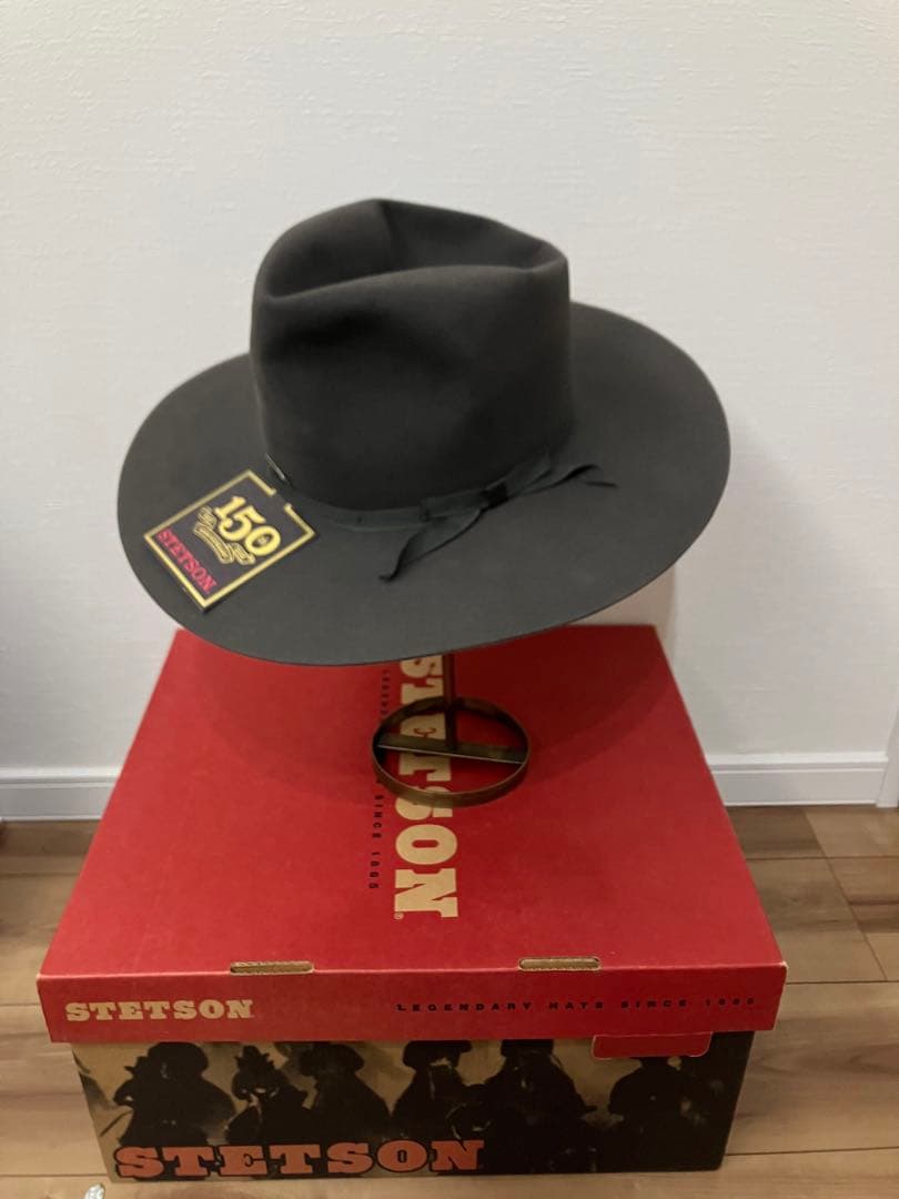 STETSON アメリカ製　THE Signature グレー　ウエスタン