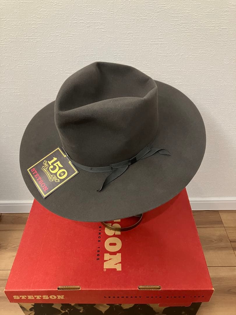 STETSON アメリカ製　THE Signature グレー　ウエスタン