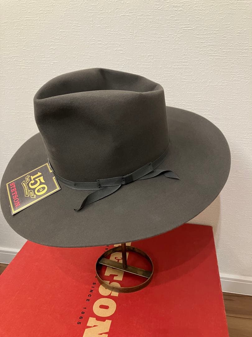 STETSON アメリカ製　THE Signature グレー　ウエスタン