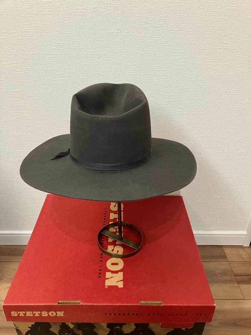 STETSON アメリカ製　THE Signature グレー　ウエスタン