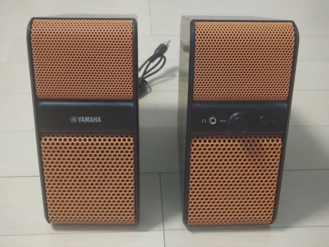 YAMAHAヤマハ パワードスピーカー オレンジ NX-50