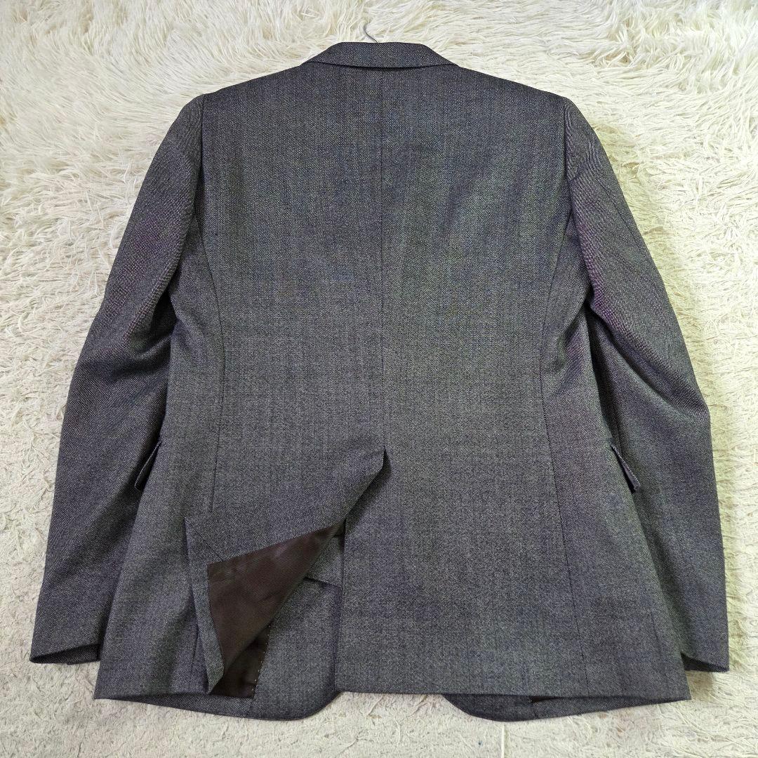 美品 エムエフエディトリアル 3ピース スーツ シャイニーウール サイズS